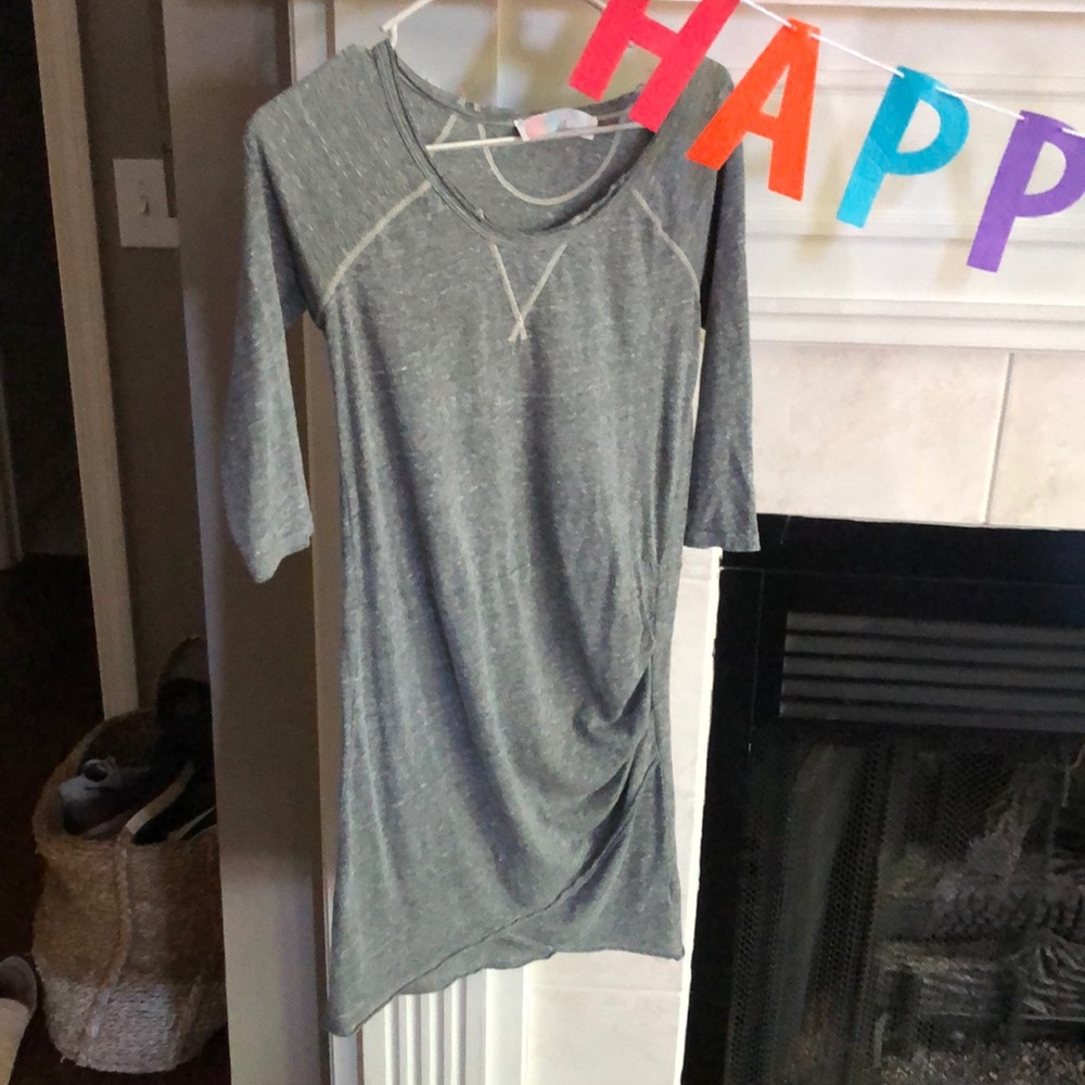 Free people xs coverup light dress grey